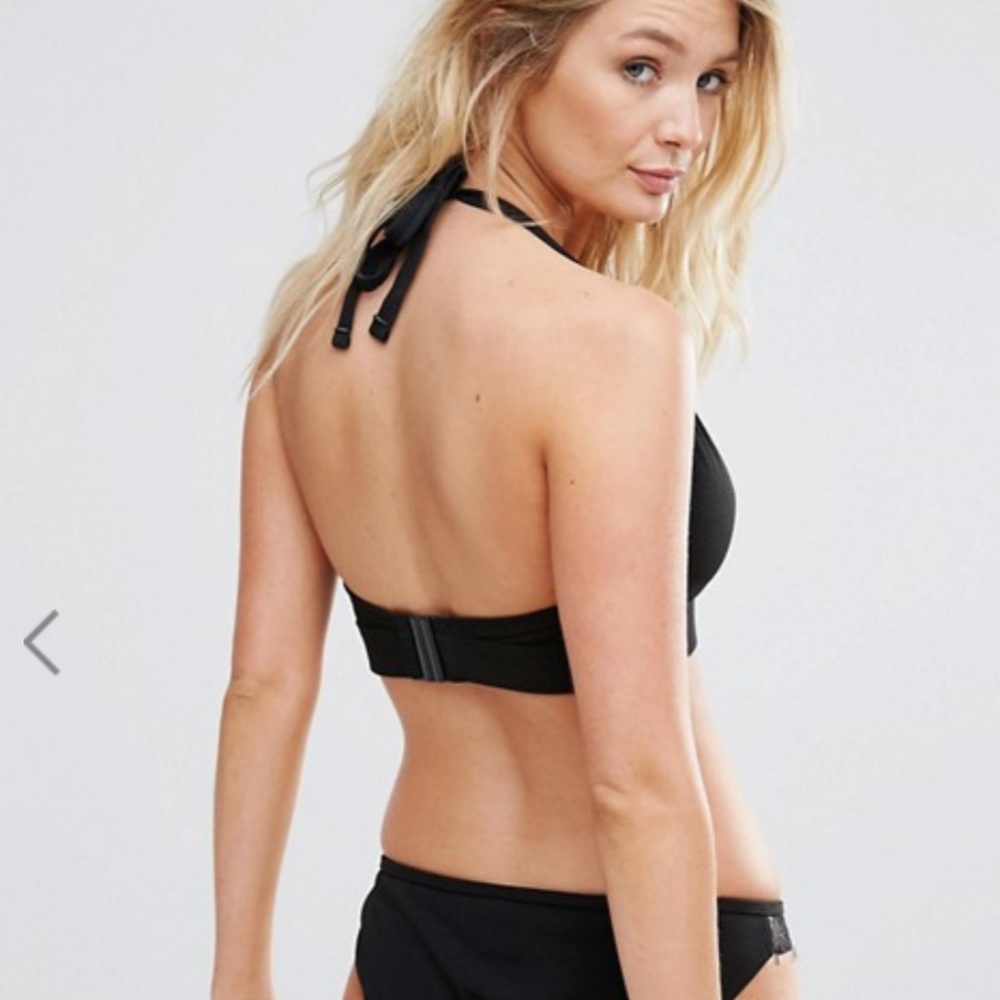 Wolf & Whistle lace cami bikini top - ASOS - Picture 2 of 7